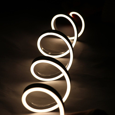 10X18mm Fleksibel Silicone Neon Strip 3000k Putih Neon Led Strip 5m